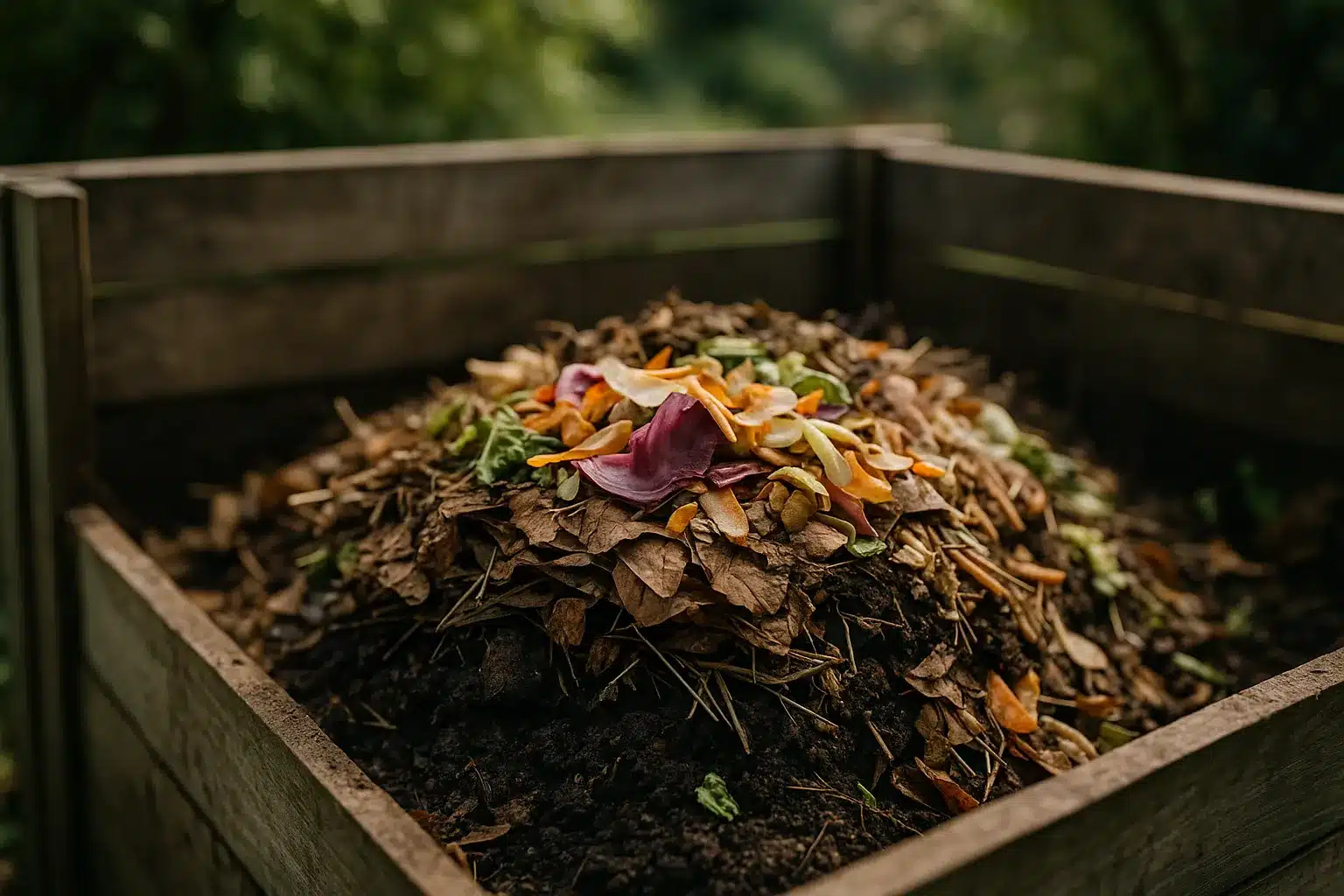 Kompost Anlegen - ein Kompost