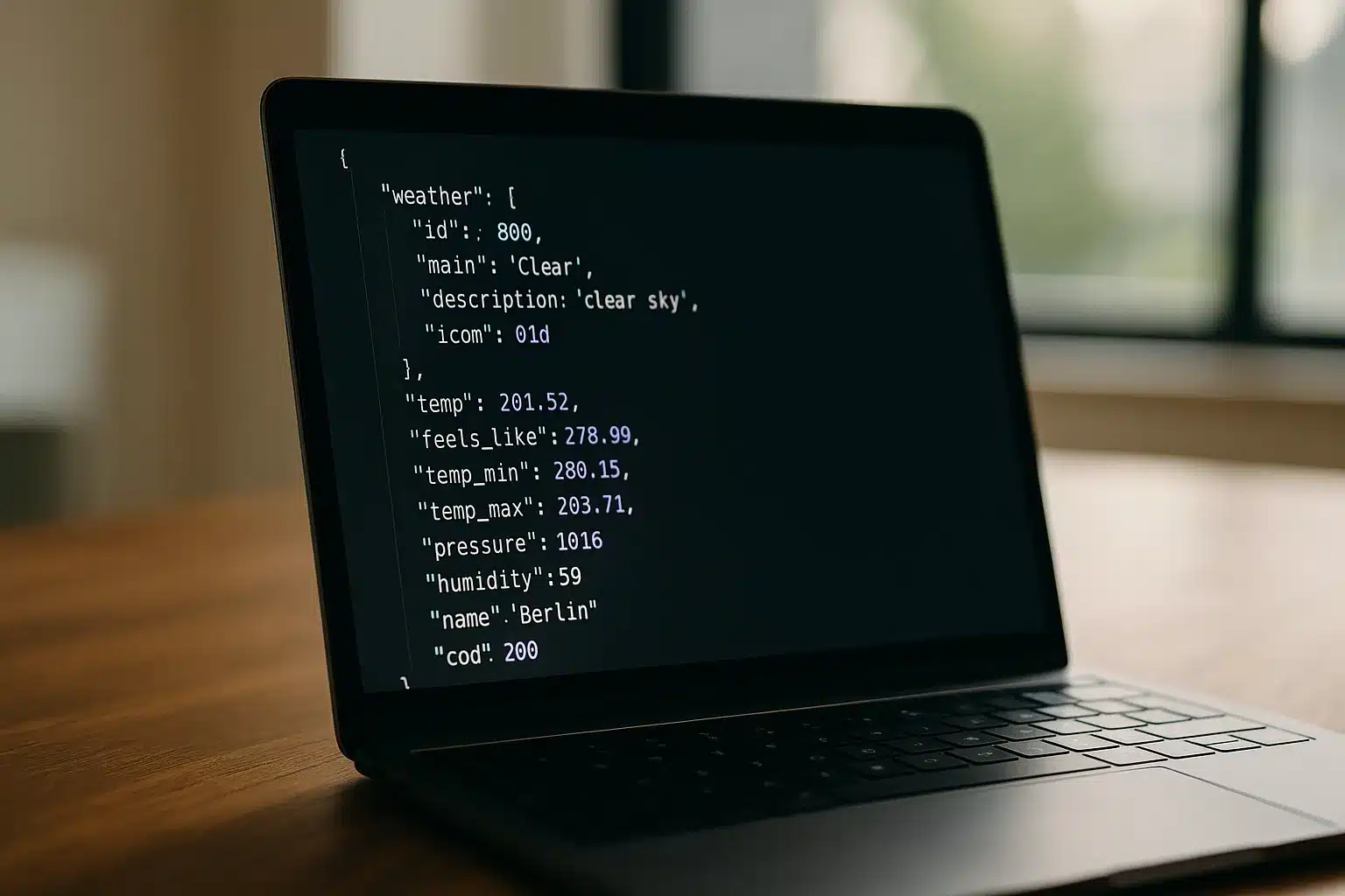 api grundlagen JSON Beispiel