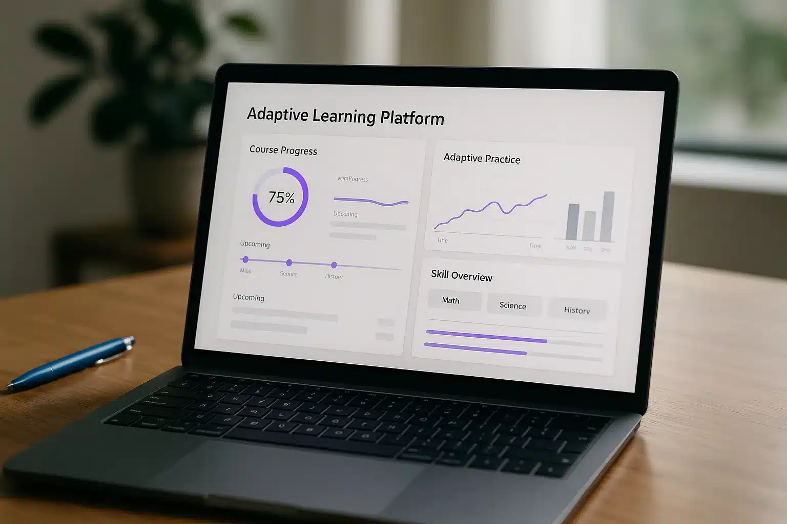 künstliche intelligenz in der bildung – adaptive Lernplattformen im Dashboard