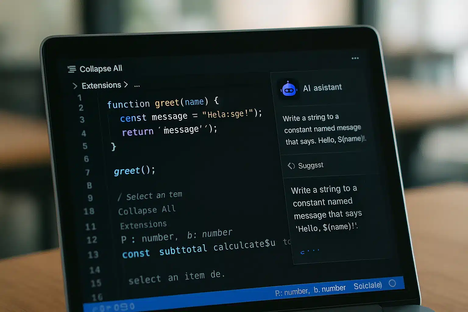 ki code copiloten im Editor