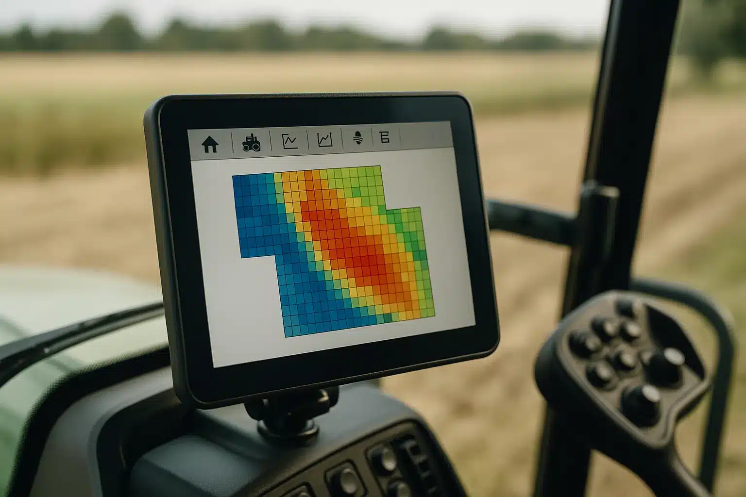 smart farming mit ki: Ertragskarten und variable Ausbringung im Schlepperterminal