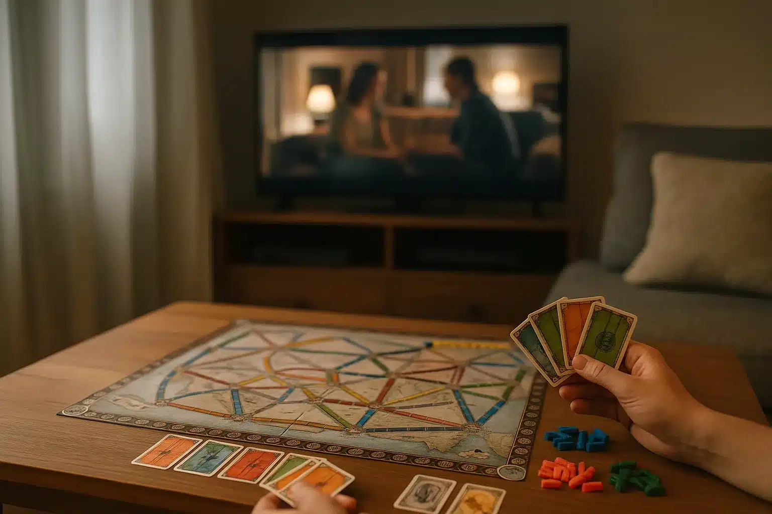 Wochenende Tipps zuhause – Filmabend mit Brettspielen