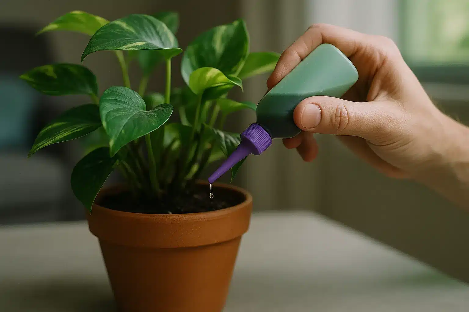 hauspflanzen düngen – Symptome und Gegenmaßnahmen