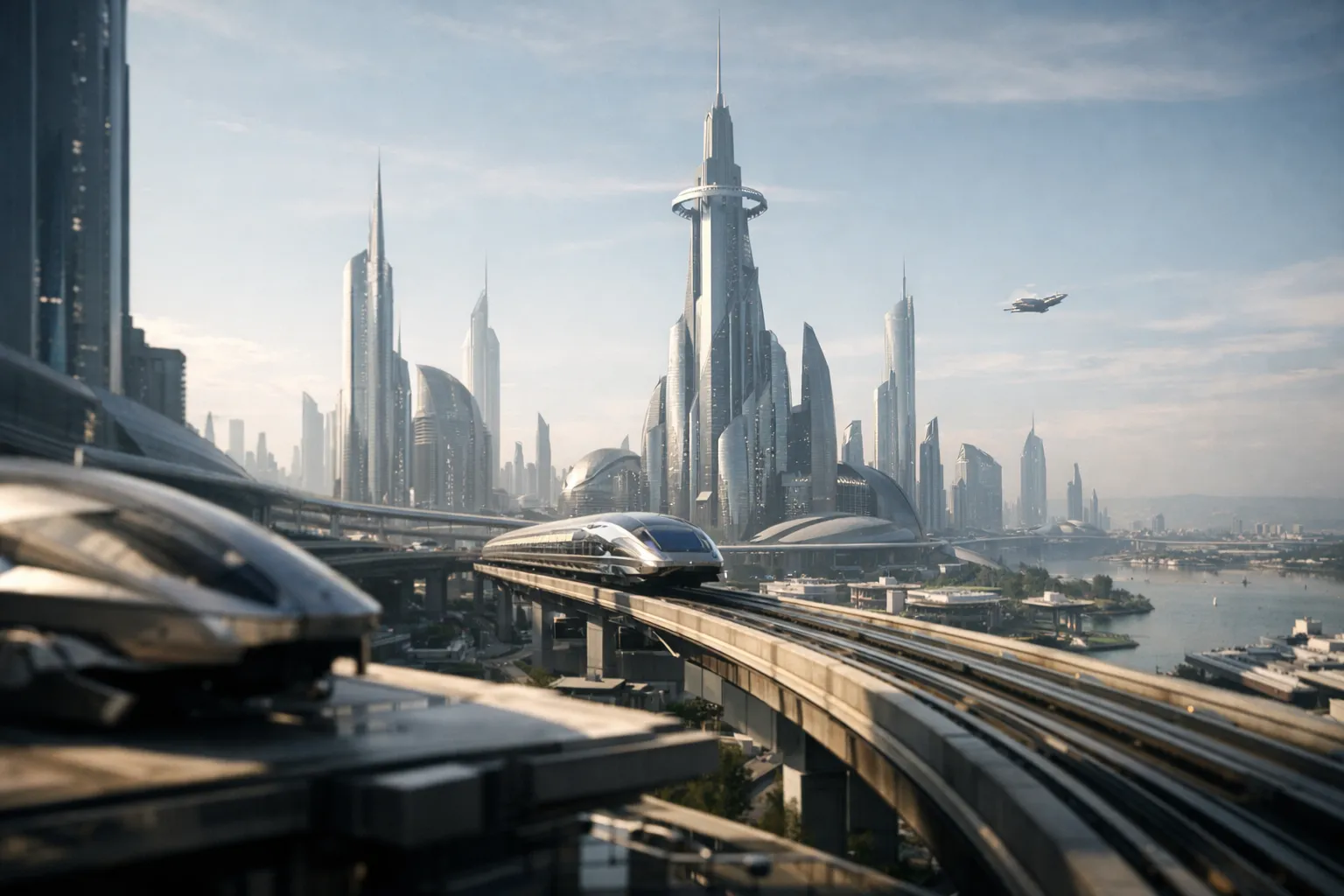 serien-highlights 2026: futuristische Stadt als Symbol für Sci-Fi-Streaming