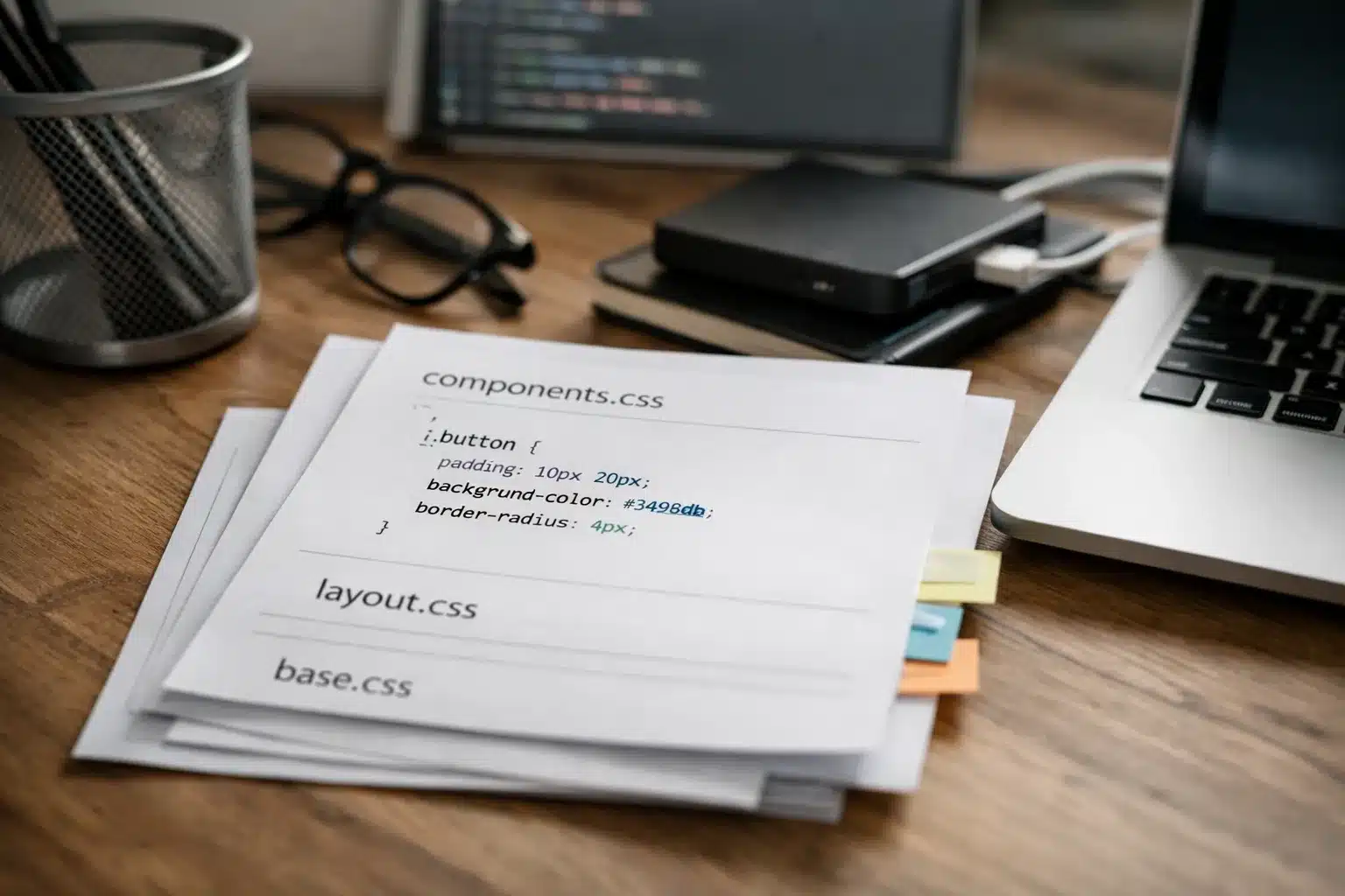Ordnung im Stylesheet: strukturierte CSS-Dateien und Komponenten