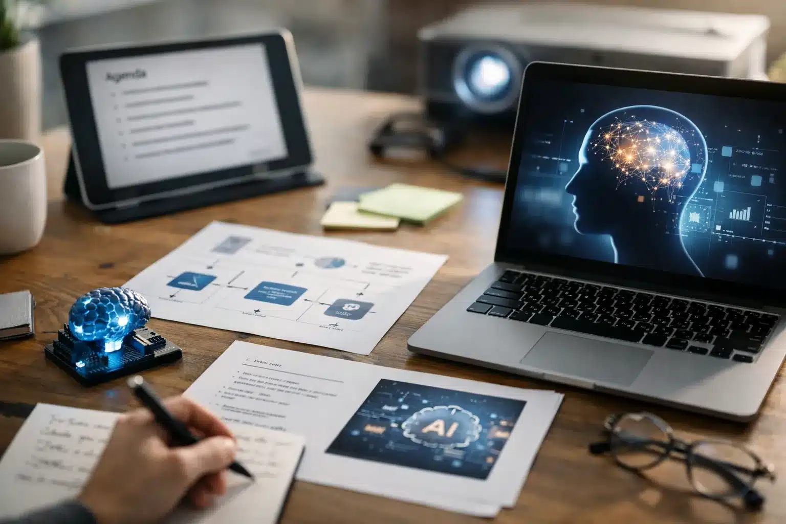 Workflow für AI Präsentationen vom Briefing bis zum Foliensatz